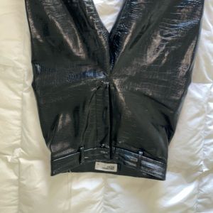 crocodile leather pants ASO Kylie Jenner